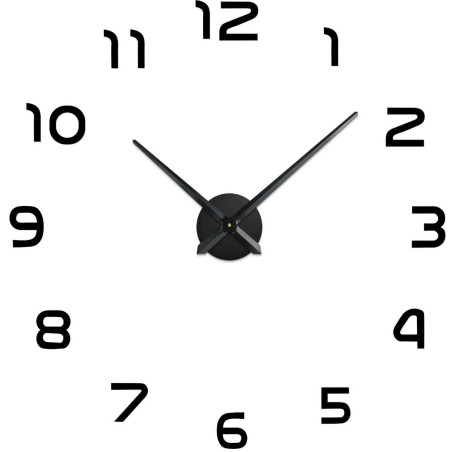 Adhesive 3D clock - NUMBEA