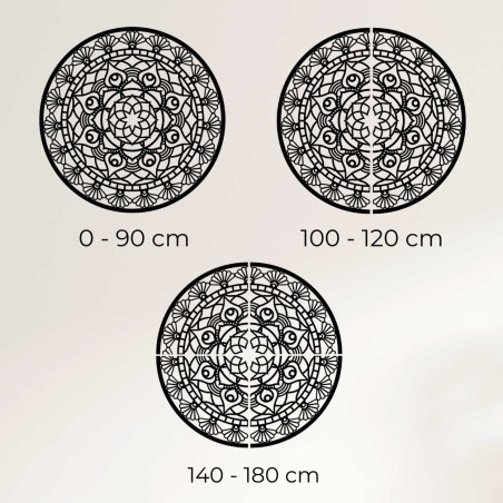 Mandala wooden wall decoration - JOKOPO
