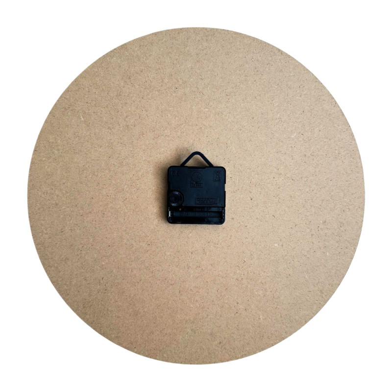 Wall clock with large numbers | HODVA