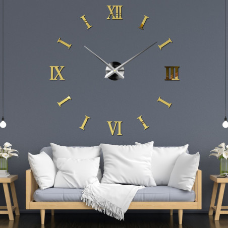 A designer wall clock that you put together like a puzzle. Easy to stick and has a great effect. A designer wall clock that you put together like a puzzle. Easy to stick and has a great effect.