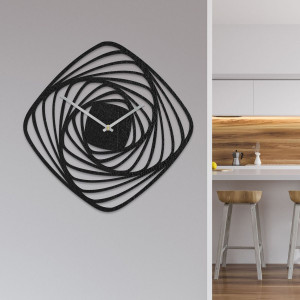 Wooden time - wall clock - MOTOVIDLO