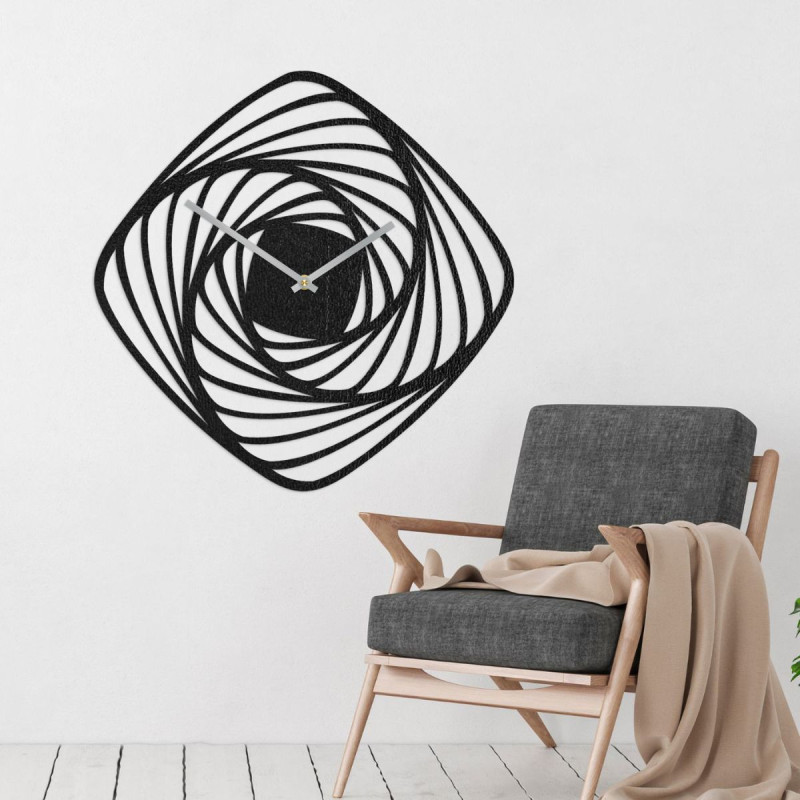 Wooden time - wall clock - MOTOVIDLO