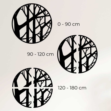 Dimensions of wooden decoration shown in centimeters Dimensions of wooden decoration shown in centimeters