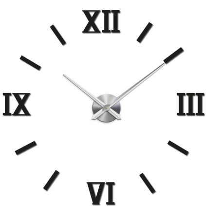 Wall sticker clock for the living room