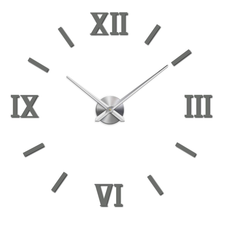 Wall sticker clock for the living room - DROZDAJKA