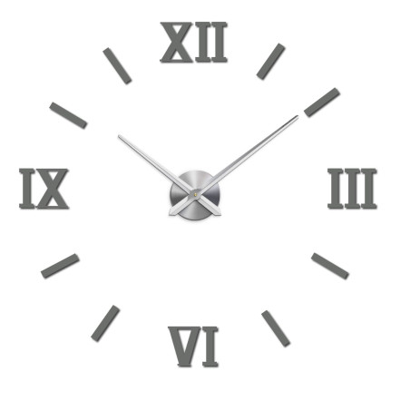 Wall sticker clock for the living room - DROZDAJKA