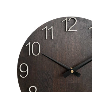 Decorative wooden wall clock - LOKJO