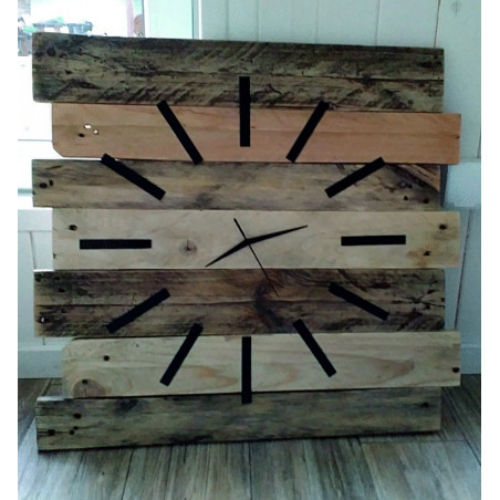 Wooden wall clock, wooden watch as a gift, Clocks - Handmade living, jewelry,