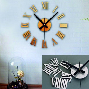 Stylesa Sticker wall clock Roman IA131S also black