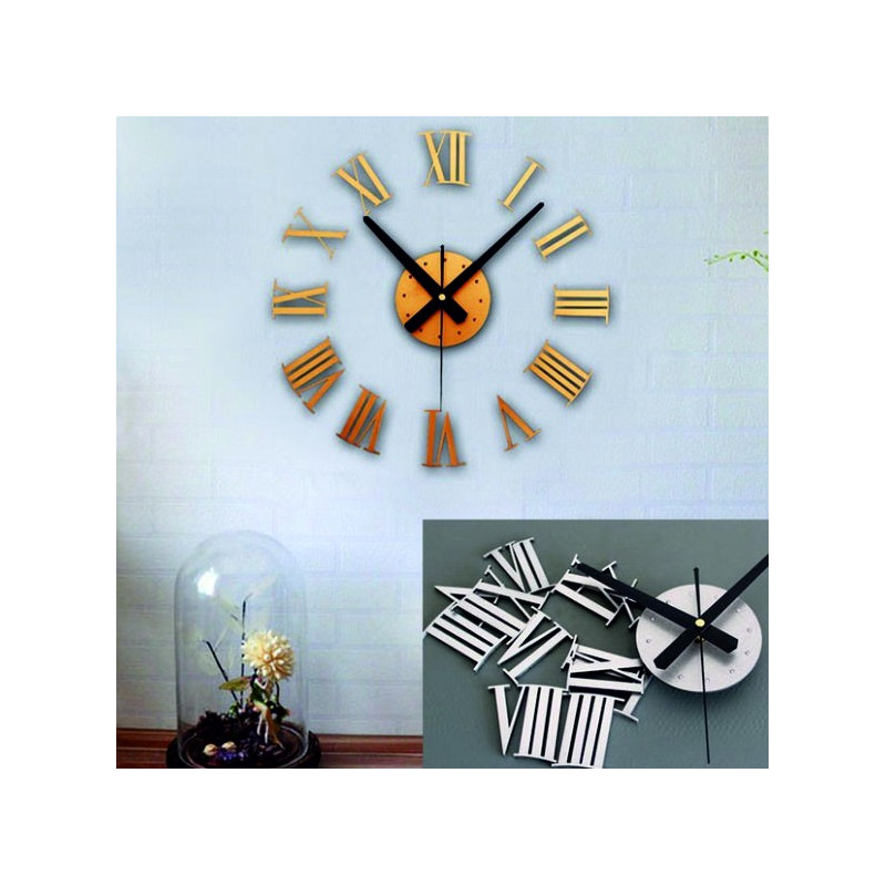 Plastic wall clock for children made of plexiglass. Trendy wall clock as a gift. Xmomo Clock. Acrylic clock