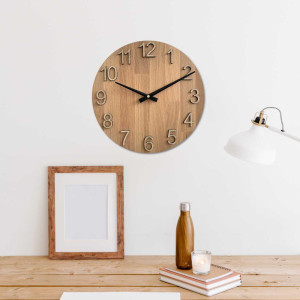 copy of Oak wood wall clock - MONTIORE