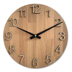 copy of Oak wood wall clock - MONTIORE
