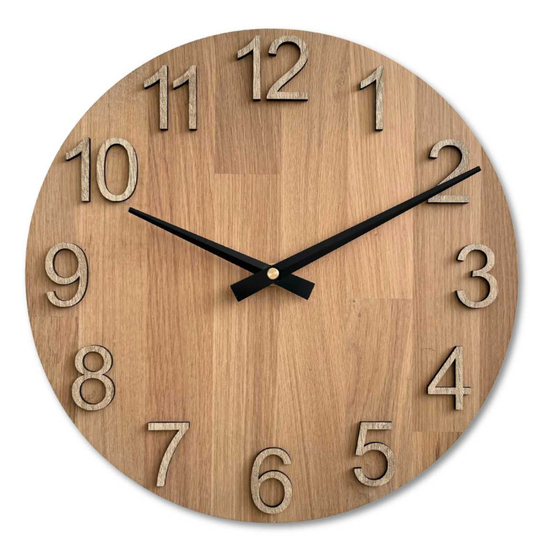 copy of Oak wood wall clock - MONTIORE