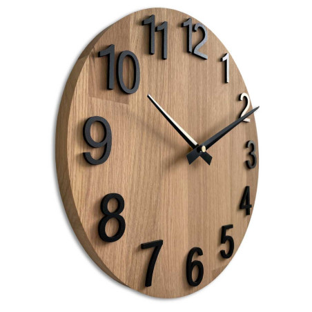 Minimalist wall clock made of quality wood Minimalist wall clock made of quality wood