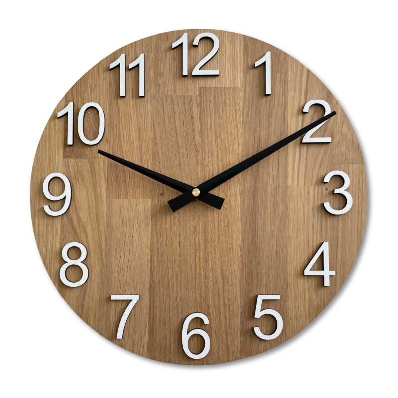 copy of Oak wood wall clock - MONTIORE
