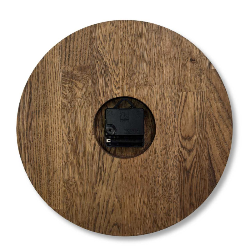 Elegant wooden clock for the living room -...
