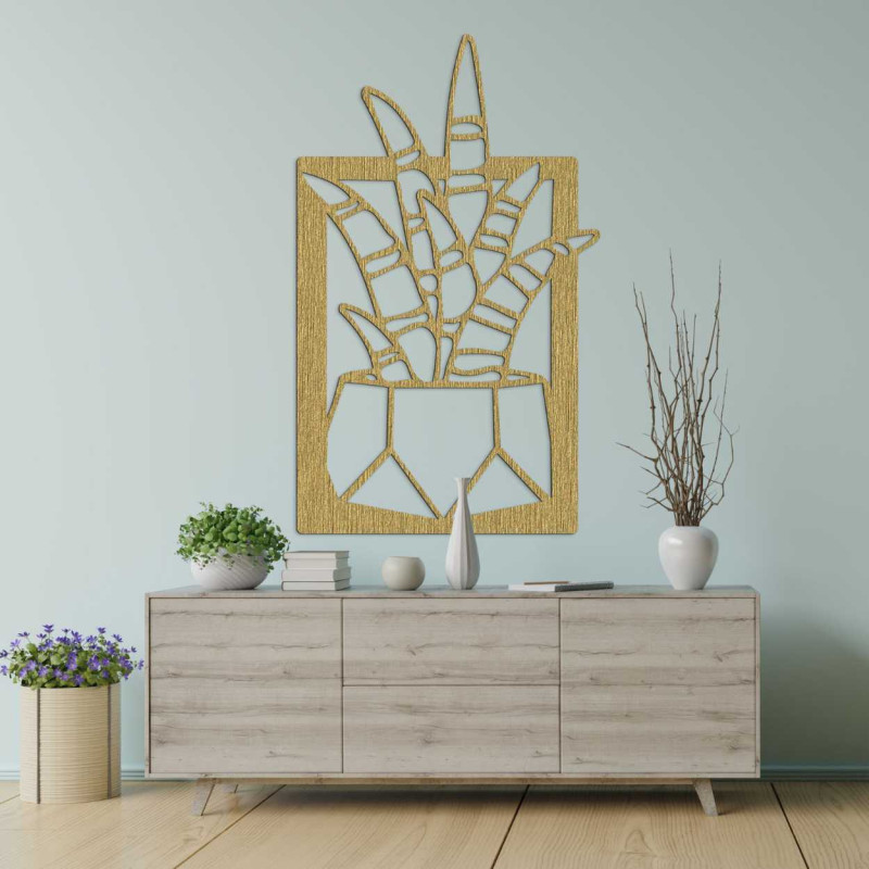Circular wooden wall clock with a fine surface texture.
