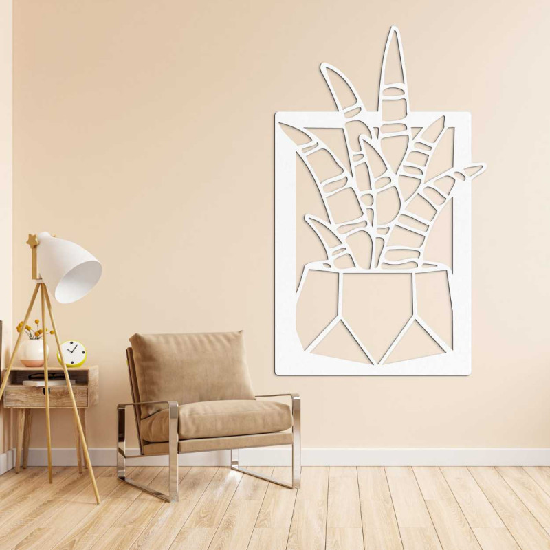 Circular wooden wall clock with a fine surface texture.