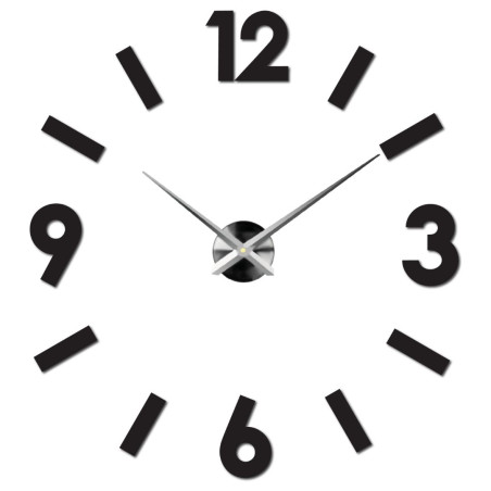 DIY adhesive wall clock made of plexiglass, modern decoration for the living room and office DIY adhesive wall clock made of plexiglass, modern decoration for the living room and office