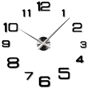 3D DIY Wall Sticker Clock