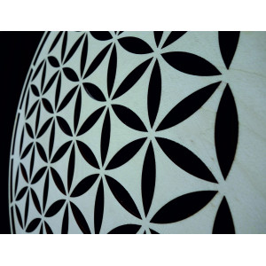 Wooden mandala, wall decoration - HAAMONY 2