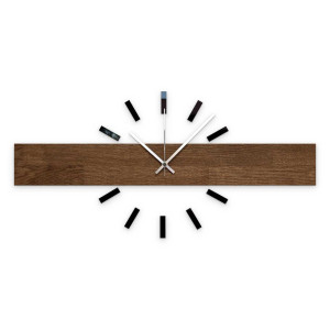High-quality wooden clock in a modern style for the study or office. 2