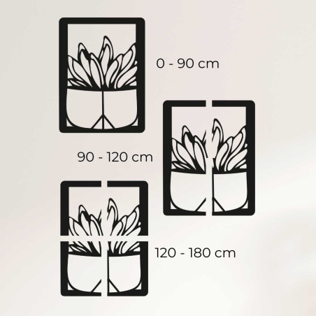 Modern cut wooden wall decor  - CACTUS TEDENS | SENTOP