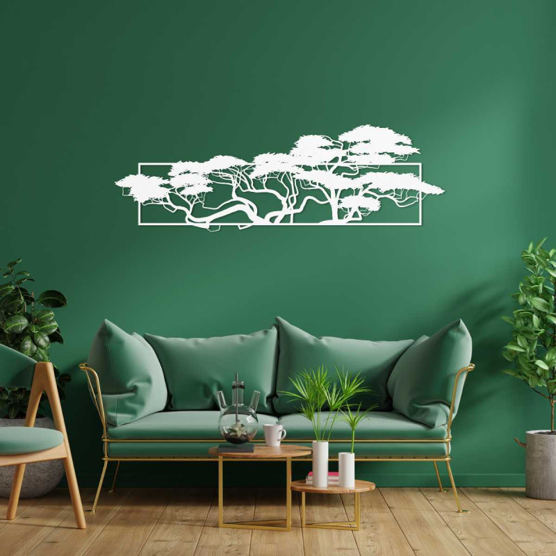 Luxurious wooden wall clock with a modern design for the kitchen or office.