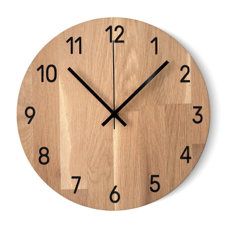 Large wooden clock for the living room.