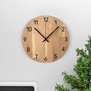 Large wooden clock for the living room. 2