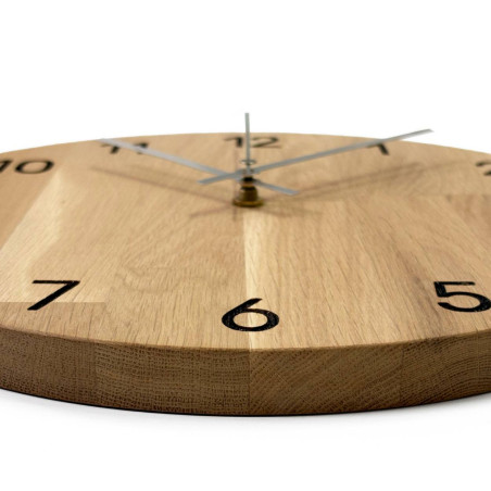 Wooden clock for the living room Wooden clock for the living room