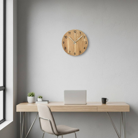 Wooden clock for the living room Wooden clock for the living room