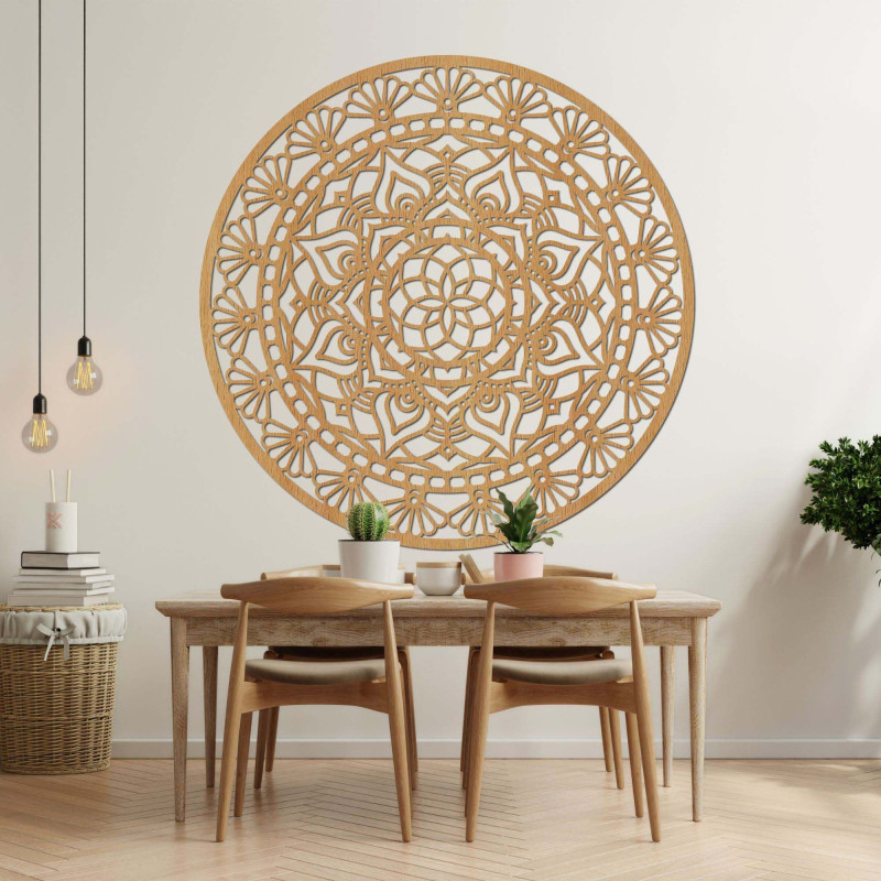 Wooden Mandala – Flower of Life