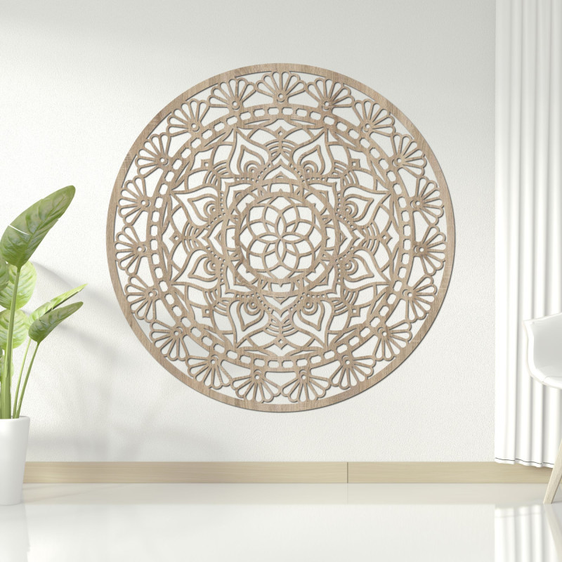 Wooden Mandala – Flower of Life