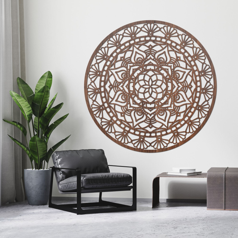 Wooden Mandala – Flower of Life