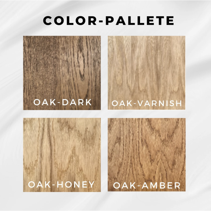 Modern natural wooden wall clock