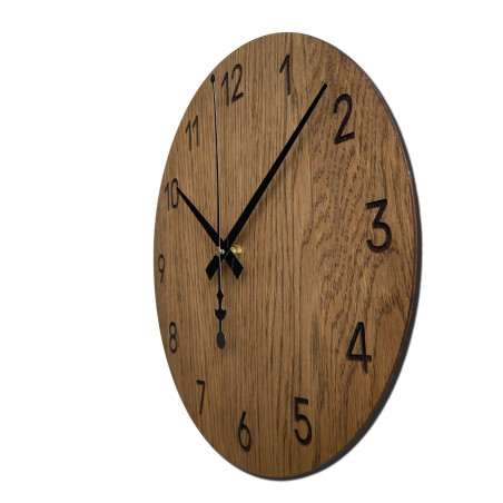 Luxury wooden wall clock