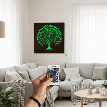 LED picture Tree of Life - wooden decoration with backlight LED picture Tree of Life - wooden decoration with backlight