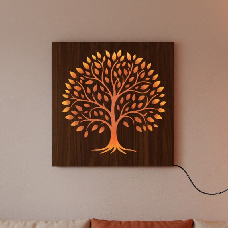LED light painting for the living room, bedroom or office