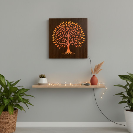 LED picture Tree of Life - wooden decoration with backlight LED picture Tree of Life - wooden decoration with backlight