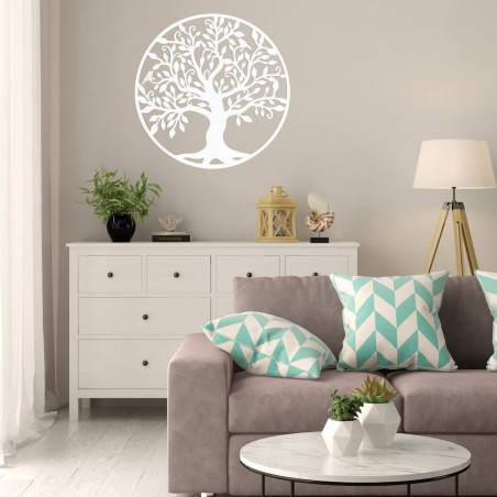 Elegant Tree of Life made of wood, an ideal living room accessory