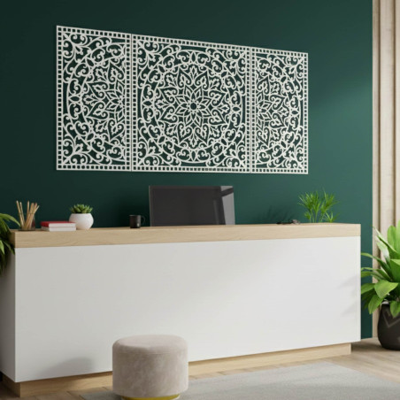Elegant HDF mandala that will liven up the walls of your living room or office