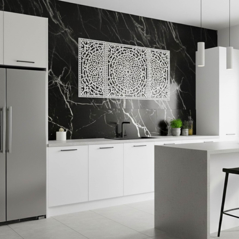 Elegant HDF mandala that will liven up the walls of your living room or office