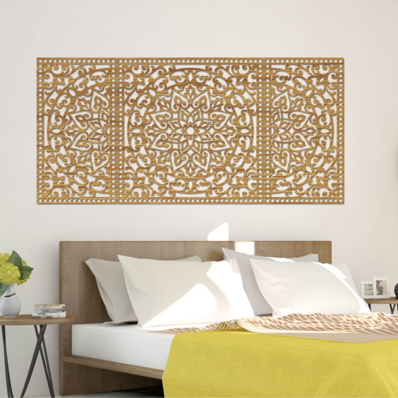 Wooden wall decoration Mandala - FLOFER