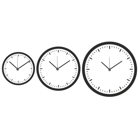 Wall clock for a minimalist and sophisticated style