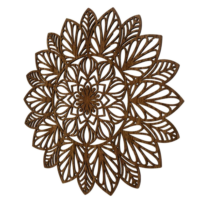 A wall decoration with a floral motif that will soften the space and create a pleasant atmosphere.