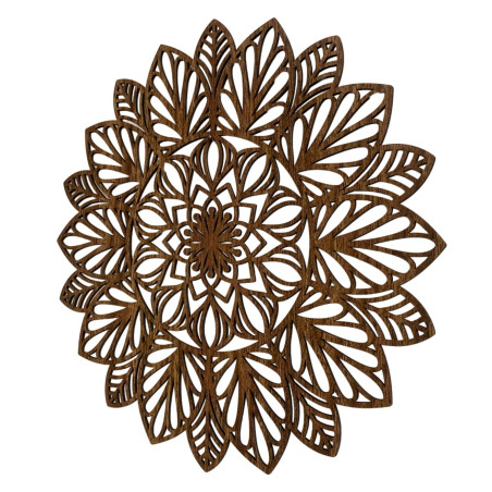 A wall decoration with a floral motif that will soften the space and create a pleasant atmosphere.