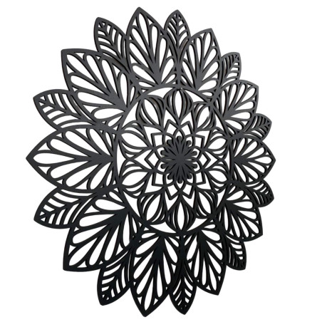 Wooden mandala for the wall - natural decoration for the interior