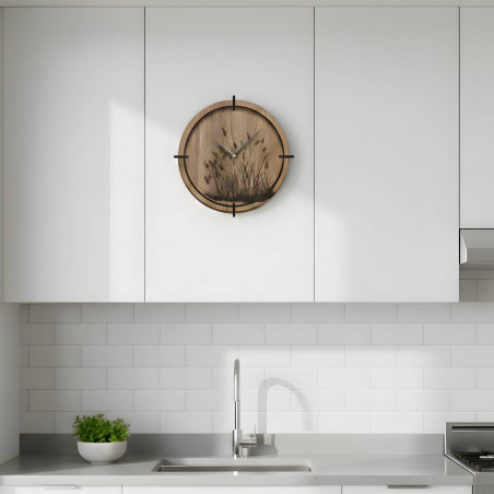 Modern wall clock with a silent mechanism for your peace of mind.