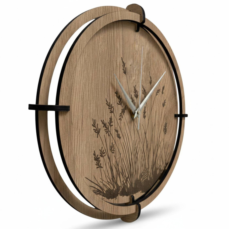 A wall clock that will highlight any space with style and quality.